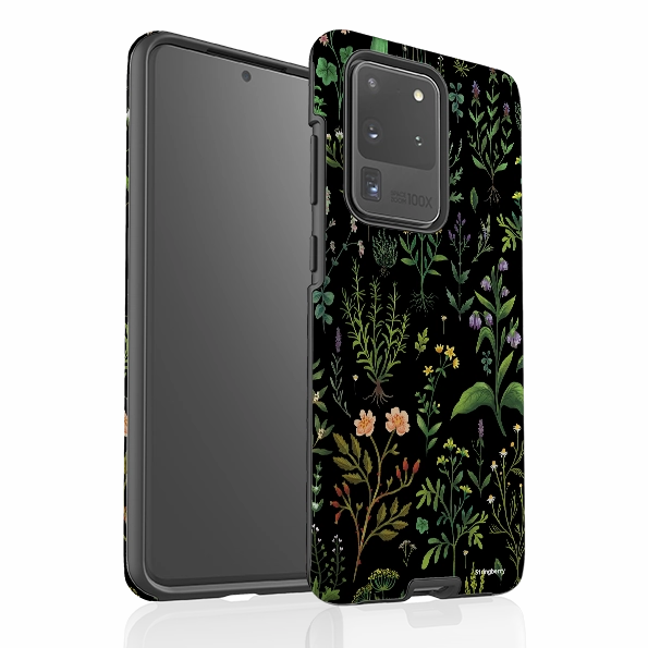 Samsung Tough Case - Medieval Herbal By Anna Stead Light Shield