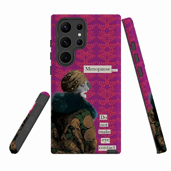 Rugged Pattern Texture Samsung Tough Case - Menopause By Clare Jordan