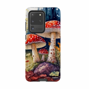 Premium Detail Samsung Tough Case - Mushroom Colour II