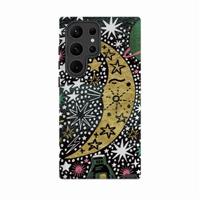 Perfect Fit Flexible Grip Samsung Tough Case - Night Before Xmas IV By Emma Frances Grant