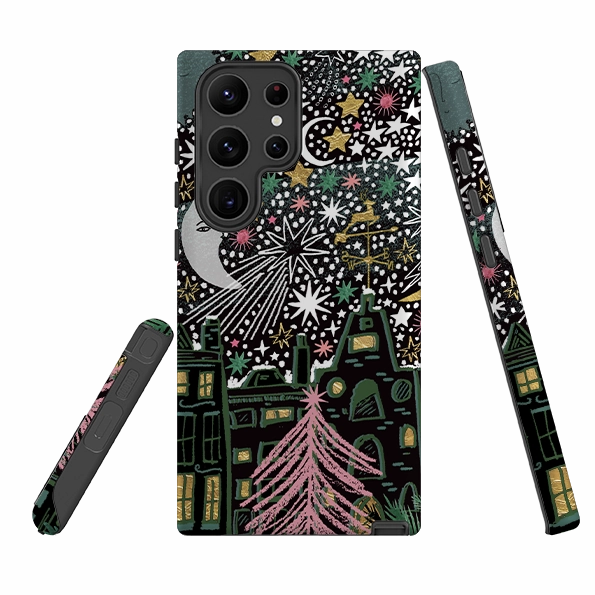 Durable Material Samsung Tough Case - Night Before Xmas VI By Emma Frances Grant