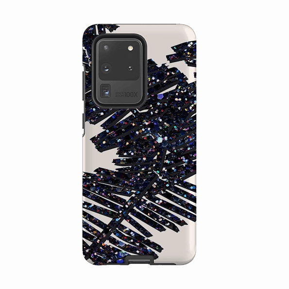 Edge Reinforced Samsung Tough Case - Night Palm By Kitty Joseph