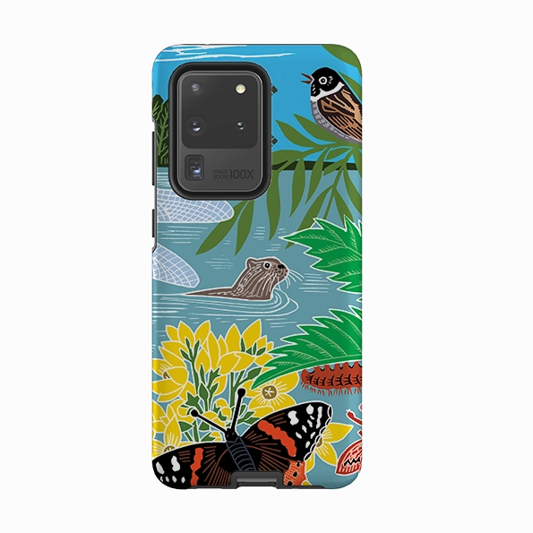Vivid Pattern Design Samsung Tough Case - Norfolk Broads By Kate Heiss