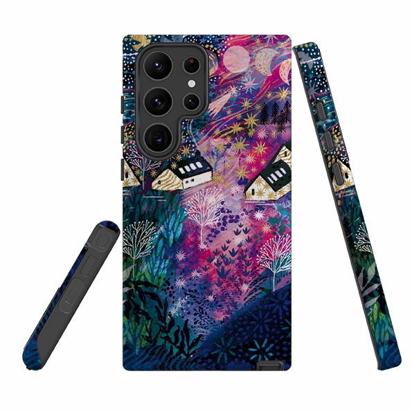 Sleek Build Samsung Tough Case - Northern Lights By Emma Frances Grant