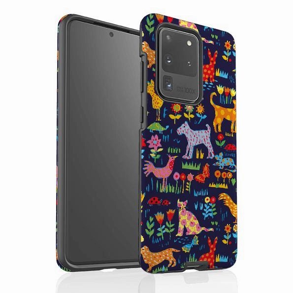 Flexible Material Scratch Proof Samsung Tough Case - Our Yard By Sarah Campbell