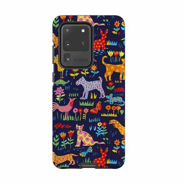 Samsung Tough Case - Our Yard By Sarah Campbell Glossy Finish Look