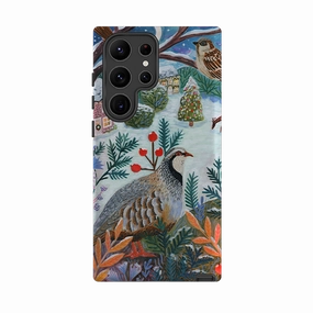 Samsung Tough Case - Partridge By Lee Foster Wilson Modern Pattern Layer