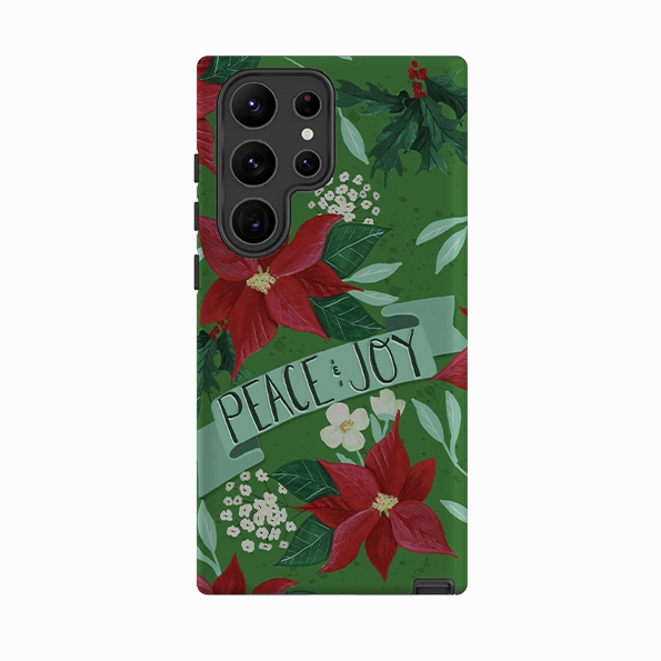 Samsung Tough Case - Peace and Joy By Abby Jacobs Luxury Build Luxury Grip