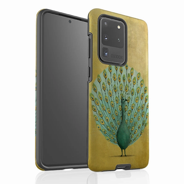 Sleek Feel Stylish Detail Samsung Tough Case - Peacock By Maja Lindberg