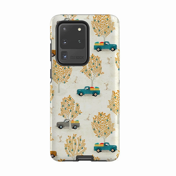Samsung Tough Case - Pear Trees and Trucks By Katherine Quinn Stylish Color