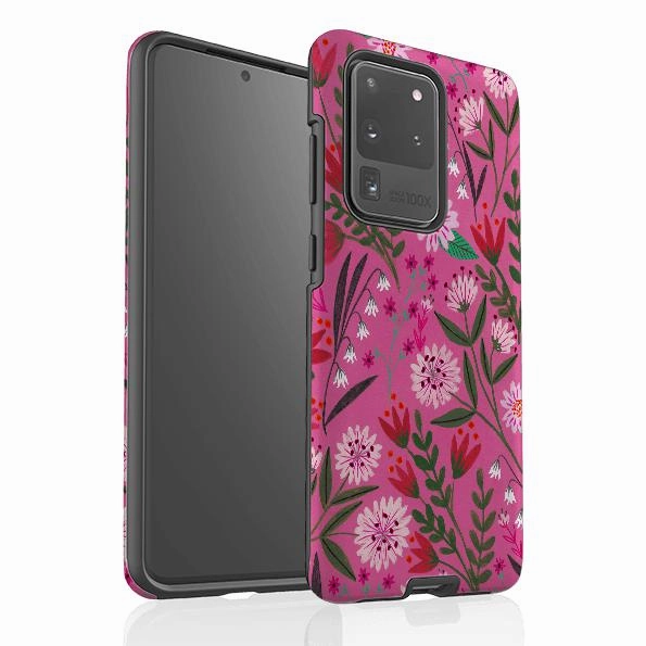 Comfort Detail Samsung Tough Case - Pink Sunset By Lee Foster Wilson
