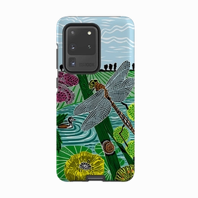 Samsung Tough Case - Pond By Kate Heiss Matte Detail Hybrid Build