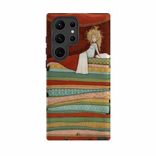 Samsung Tough  Case - Princess And The Pea By Maja Lindberg Clear Protection Smooth Feel Surface