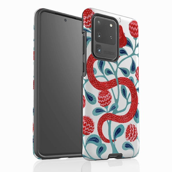 Hybrid Texture Design Rugged Finish Samsung Tough Case - Redsnake By Bex Parkin