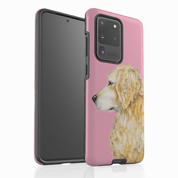 Matte Coating Finish Handheld device Samsung Tough Case - Retriever By Catherine Rowe