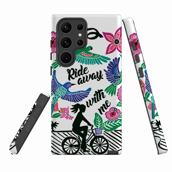Samsung Tough Case - Ride With Me By Kate Heiss Stylish Touch