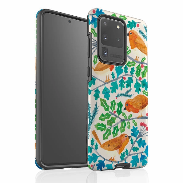 Slim Look Samsung Tough Case - Robins By Tracey English