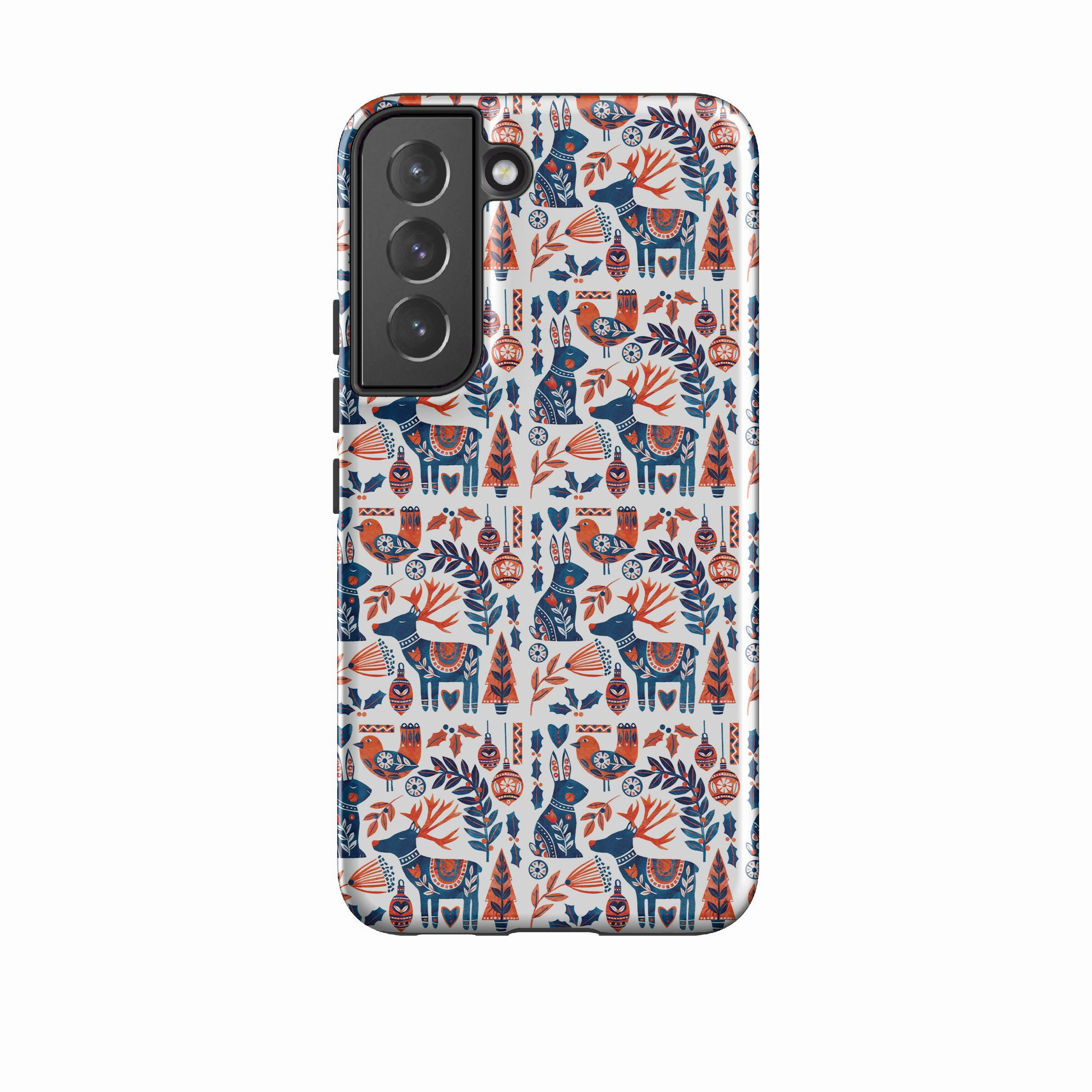 Samsung Tough Case - Scandi Animals By Tracey English Light Form Light Finish
