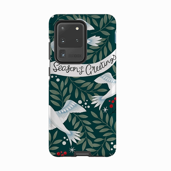 Comfort Build Unique Artwork Samsung Tough Case - Seasons Greetings By Bex Parkin