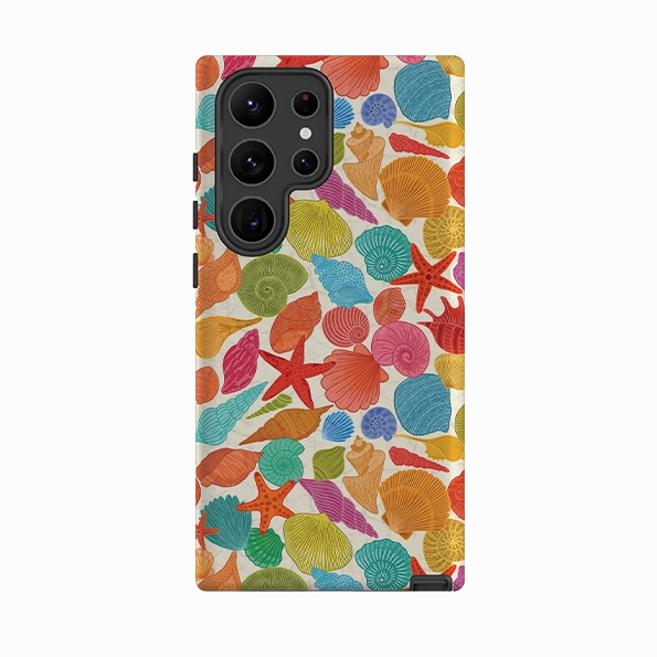 Samsung Tough Case - Shells II By Natalie Pedetti Prack Smooth Grip