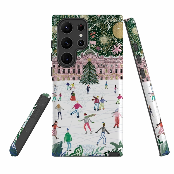 Samsung Tough Case - Skating At Somerset House By Emma Frances Grant Gradient Finish