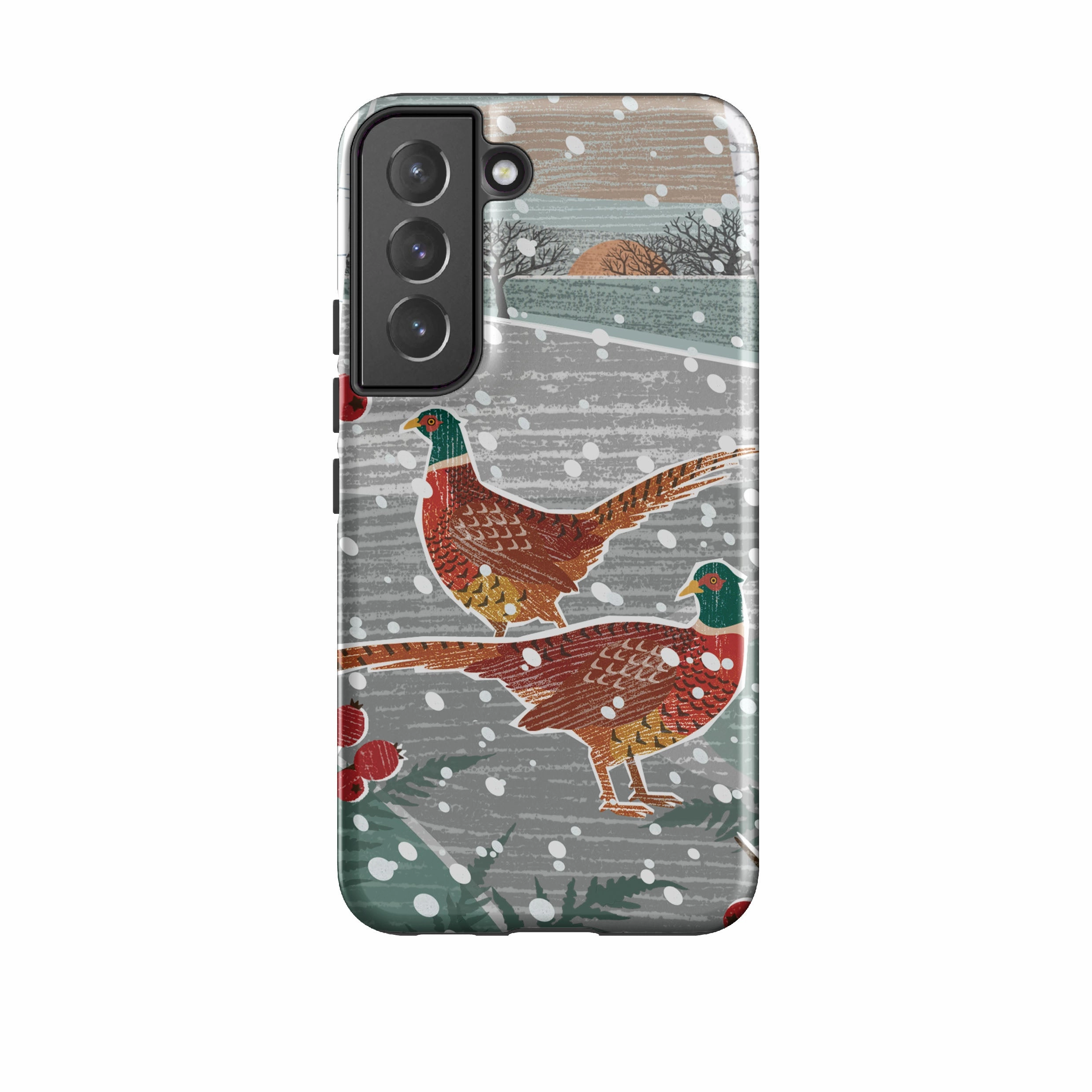Classic Finish Samsung Tough Case - Snowy Day By Liane Payne