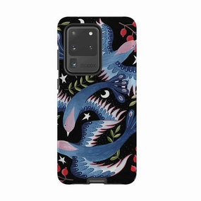 Samsung Tough Case - Soaring Birds By Bex Parkin Hard Shell Soft edges