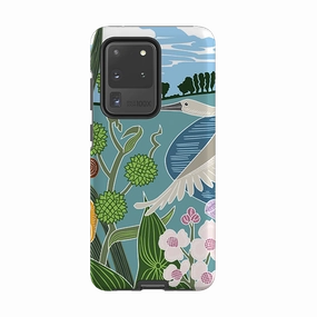 Minimal Pattern Samsung Tough Case - Spoonbill By Kate Heiss