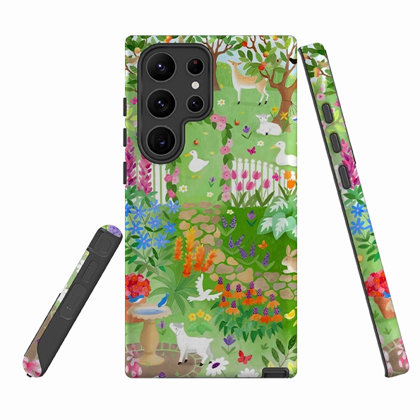 Samsung Tough Case - Spring By Bex Parkin Premium Look Refined Finish