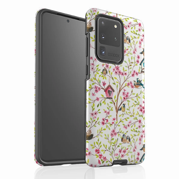 Samsung Tough Case - Spring Pattern By Elisabeth Haager Stylish Finish