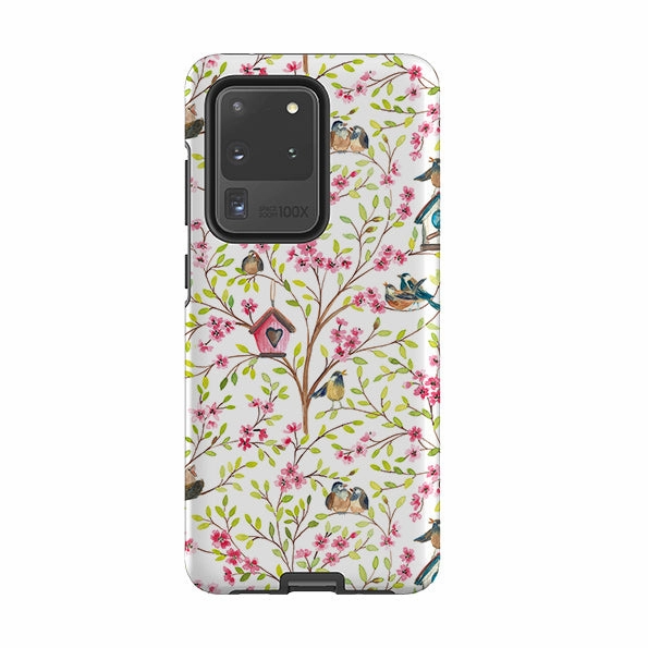 Samsung Tough Case - Spring Pattern By Elisabeth Haager Strong material