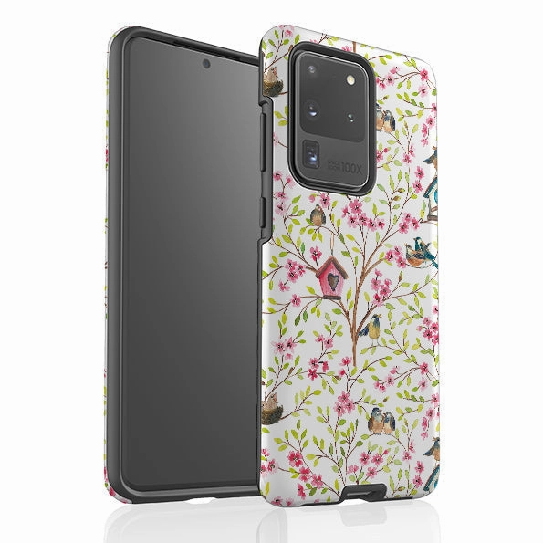 Light Protection Samsung Tough Case - Spring Pattern By Elisabeth Haager