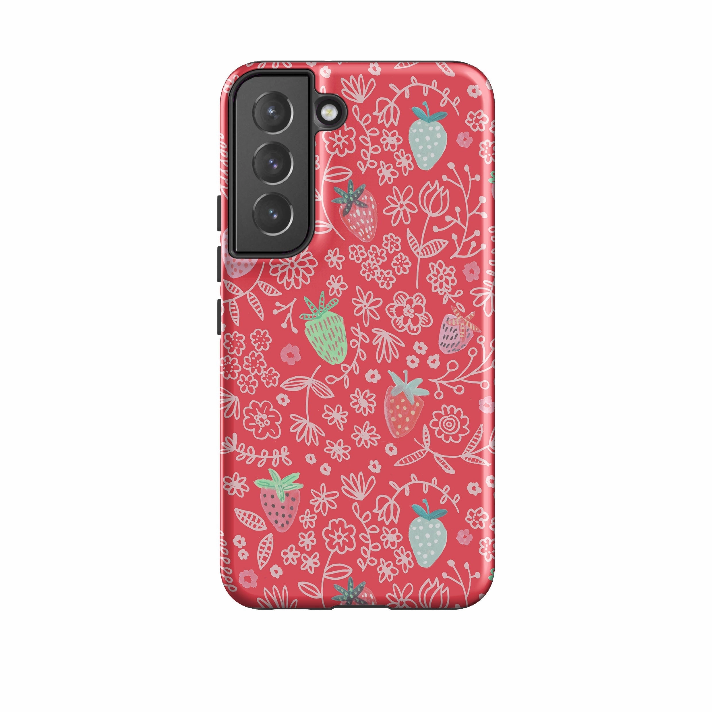 Everyday Function Samsung Tough Case - Strawberries By Caroline Bonne Muller