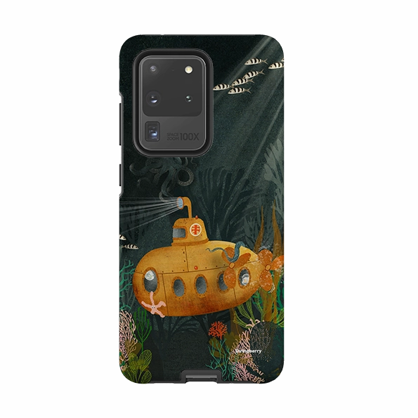 Samsung Tough Case - Submarine By Katherine Quinn Minimal Texture Comfort Fit Edge