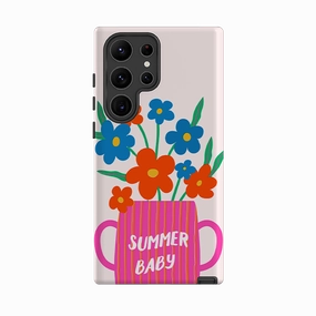 High-End Detail Affordable option Samsung Tough Case - Summer Baby