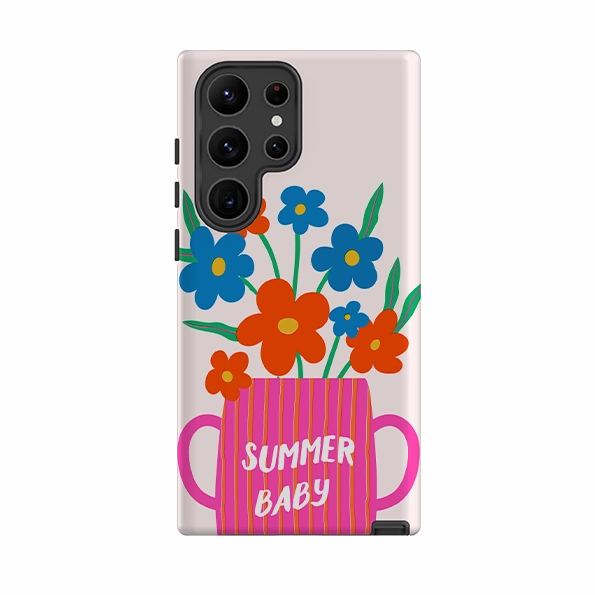 Samsung Tough Case - Summer Baby Luxury Surface Layer