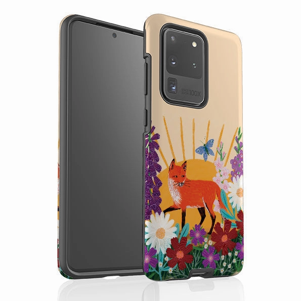 Sleek Detail Urban Accessory Samsung Tough Case - Summer Fox By Lee Foster Wilson