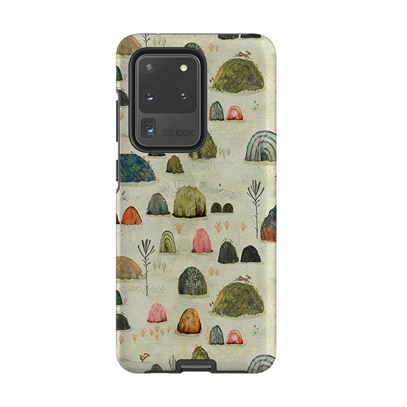 Samsung Tough Case - Sunset Mossy Hills By Katherine Quinn slim fit