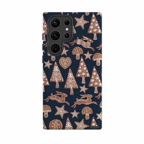 Samsung Tough Case - Sweet Treats Dark By Emma Frances Grant Durable Texture Build Soft Shield