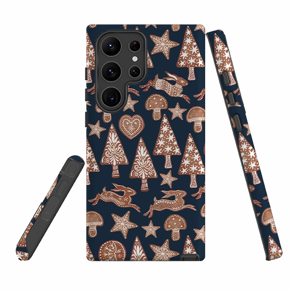 Samsung Tough Case - Sweet Treats Dark By Emma Frances Grant Premium Shield
