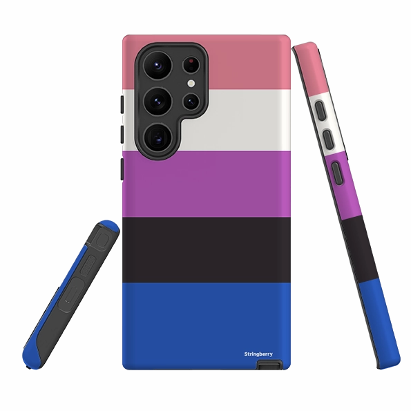 Matte Shield Layer Protective Pattern Texture Samsung Tough Case - Sydney Chroma-1