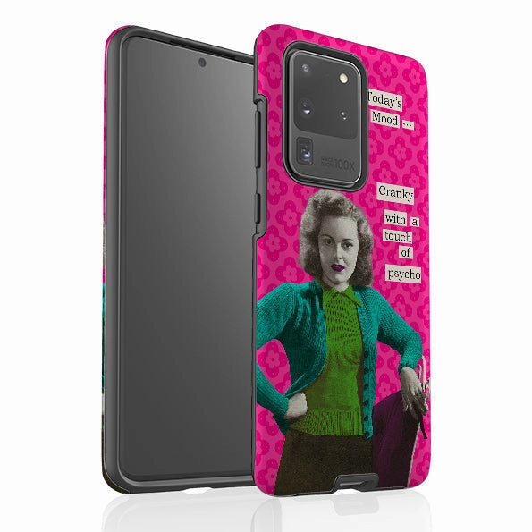 Comfort Design Hybrid Texture Layer Samsung Tough Case - Todays Mood By Clare Jordan