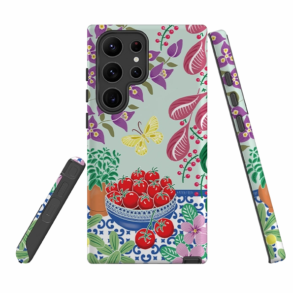 Samsung Tough Case - Tomatoes By Kate Heiss Transparent Look Protective cover