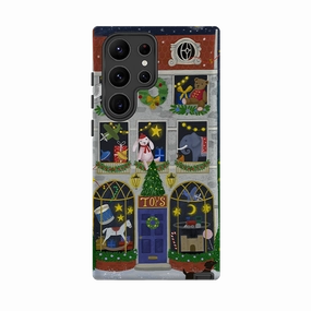 Samsung Tough Case - Toy Shop By Bex Parkin Minimalist Aesthetic Protective Texture Finish