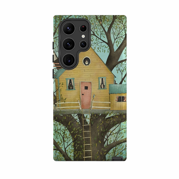 Rugged Design Samsung Tough Case - Tree House By Maja Lindberg