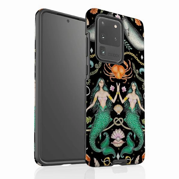 Color Pattern Samsung Tough Case - Tritons Treasure By Catherine Rowe