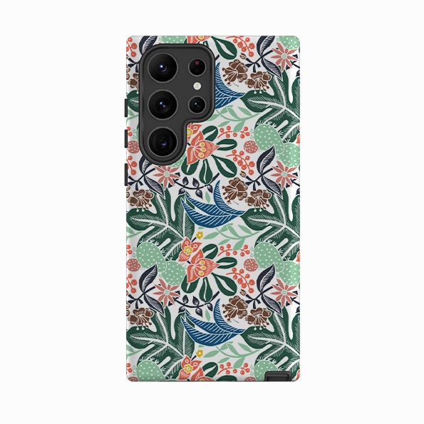 Samsung Tough Case - Tropical Cactus 2 By Kate Heiss Protective Structure