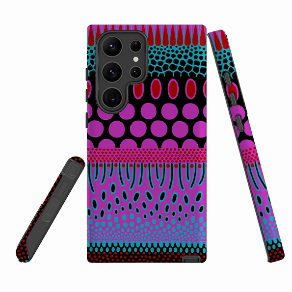 Samsung Tough Case - Tropical Spot By Cressida Bell Protective Corner