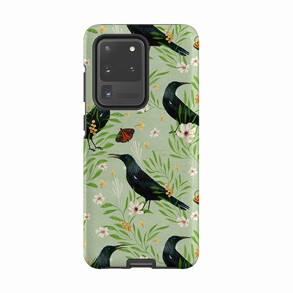 Samsung Tough Case - Tui Mint By Katherine Quinn Durable Pattern Shock Layer