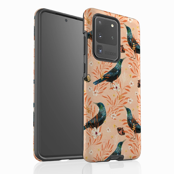Samsung Tough Case - Tui Pink By Katherine Quinn Durable Texture Finish
